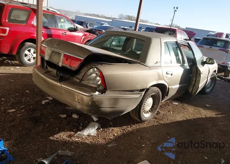 2002 Mercury Grand Marquis Ls from USA, damaged, VIN 2MEFM75W62X625686